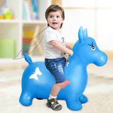 Новая детская надувная игрушка, скалолазающая лошадь на открытом воздухе, чтобы увеличить толщину верховой езды, Детская Vaulting Horse Vaulting Deer