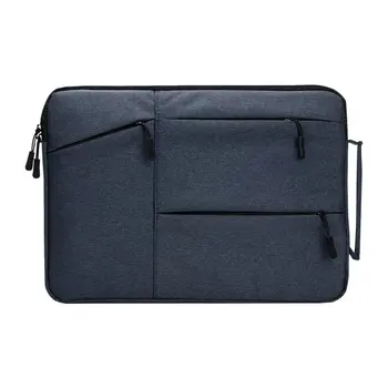 

Blue Oxford Style Fashionable Laptop Notebook Sleeve Case Carry Bag Shockproof Handbag Suitable For Macbook