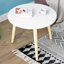Simple Small Coffee Table Creative Round Living Room Tea Table Modern Cute Beside Table for Home Furniture furniture discuss the reception contracted square table creative coffee table