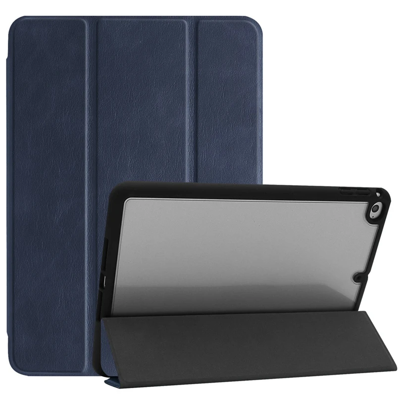 Чехол для нового iPad mini 5 7,9 дюйма с держателем для карандашей смарт-кожаный силиконовый для iPad mini 4 Funda Auto Wake/Sleep A20