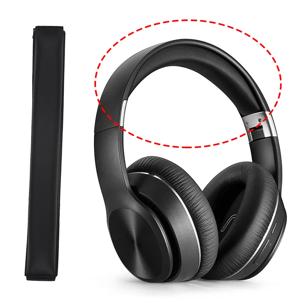 Headphone Leather Head Beam Headband Cushion Pad for Edifier W820BT W828NB Soft Sponge Beams Headset Props | Электроника