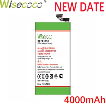 

WISECOCO 4000mAh C11P1509 Battery For ASUS M548 C11P1509 C11PNC1 In Stock Latest Production High Quality Battery+Tracking Code