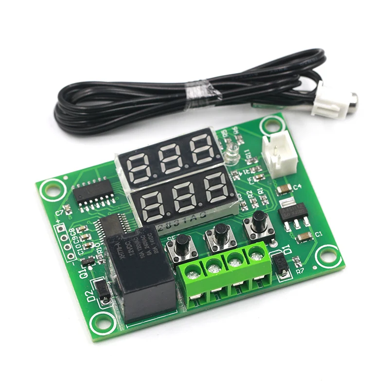 XH W1219 DC 12V двойной светодиодный цифровой дисплей термостат регулятор температуры