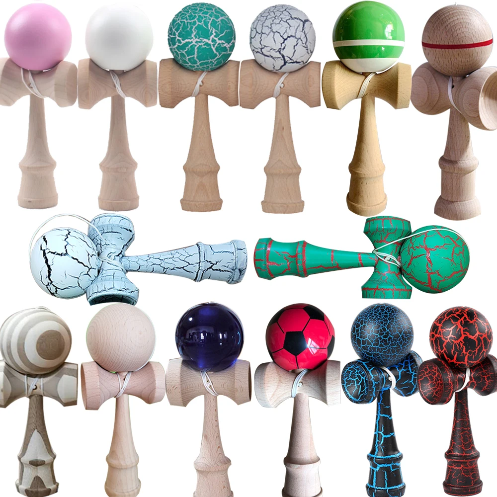 Wooden Kendama Toys Juggling Balls Sport-Games Outdoor Professional Children 18CM