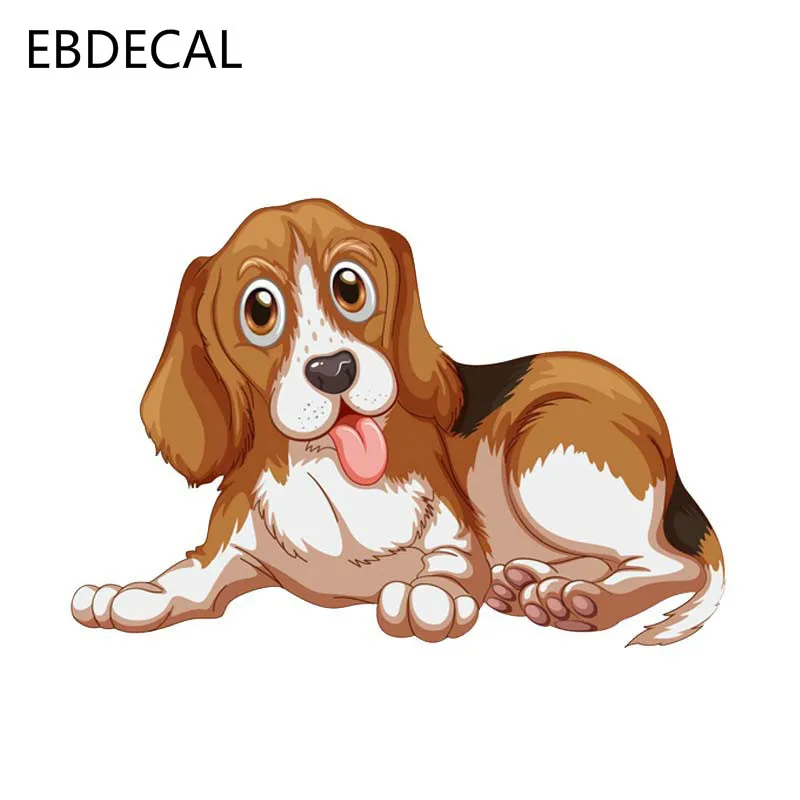 EBdecal Cartoon Creative Puppy For Auto Car/Bumper/Window/Wall Decal Sticker Decals DIY Decor CT5650 | Автомобили и мотоциклы