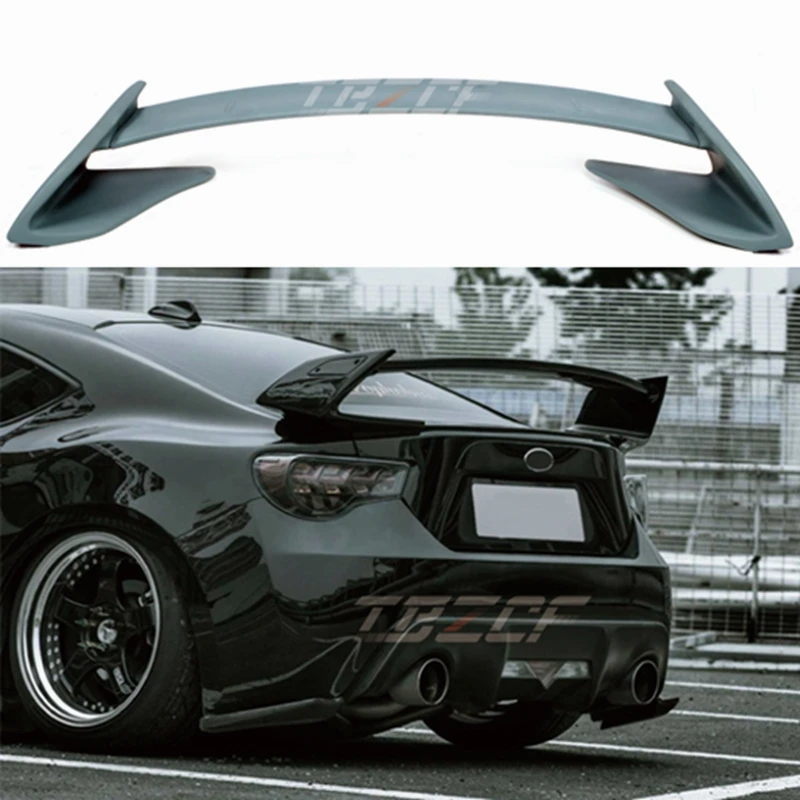 CarshapeunpaintedandcolorFRPStyleGT86BRZreartrunkspoiler