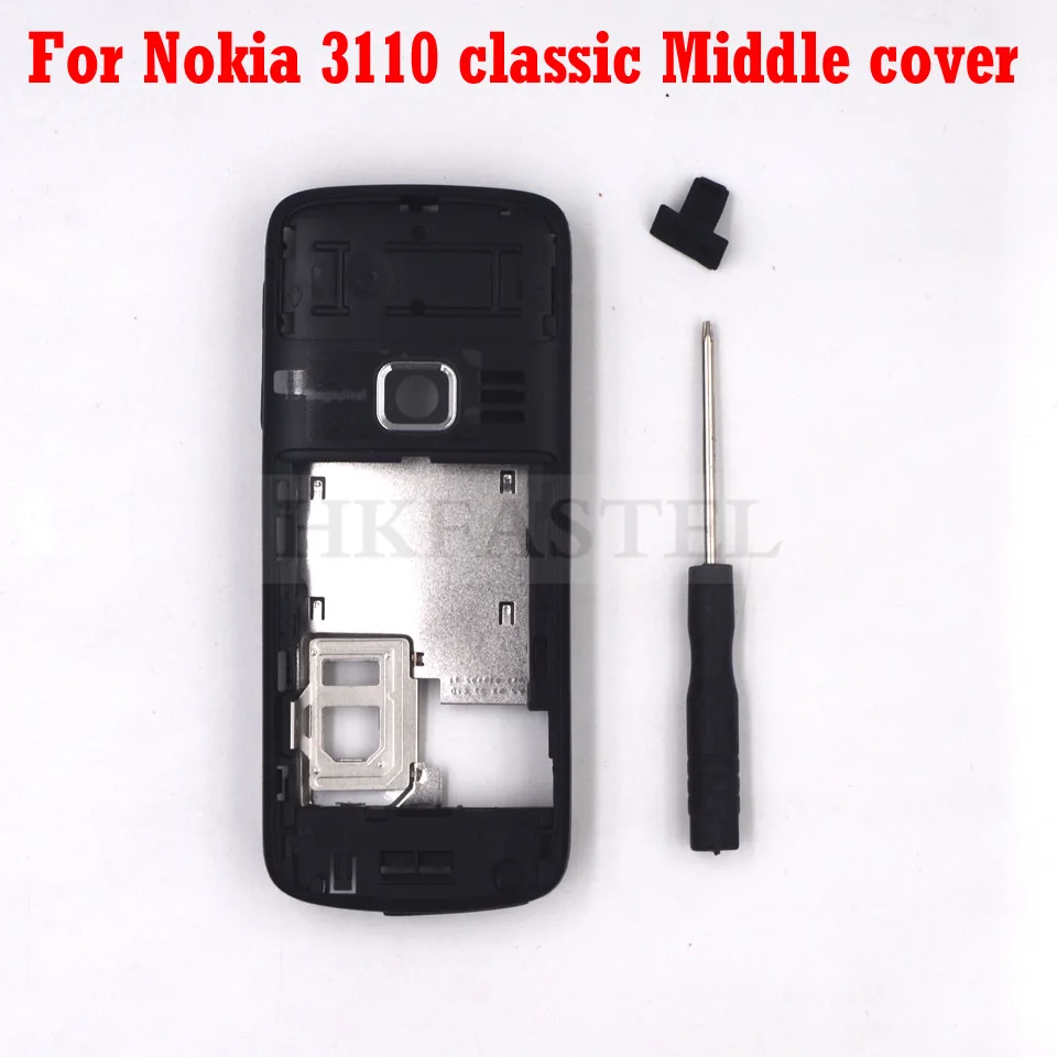 Hkfatel новый корпус для Nokia 3110c 3110 классический 3109c 3109 мобильный телефон средняя