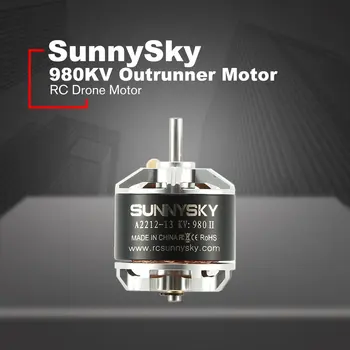 

SunnySky A2212 980KV 1400KV 2450KV Brushless Motor High Power Outrunner Motor for RC Models Drone Fixed-wing Airplane
