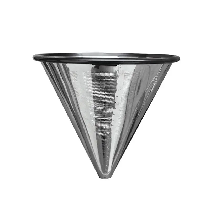 

Stainless Steel Coffee Strainer Coffee Filter Cup Coffee Dripper Teaware Filter