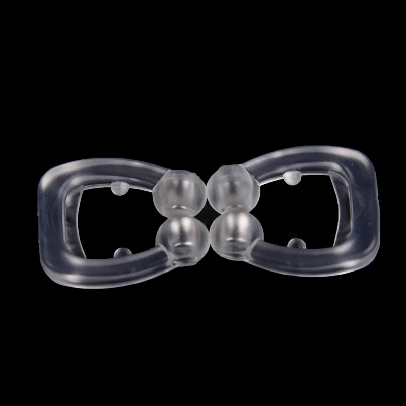 2/5PCS Silicone Magnetic Anti Snore Stop Snoring Nose Clip Sleep Tray Sleeping Aid Apnea Guard Night Device Hot Sale