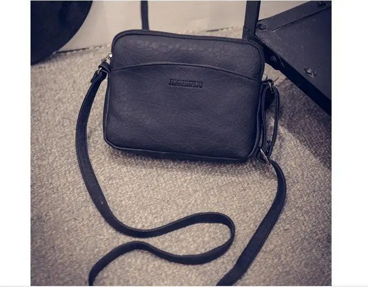 

2016 Spring New Style WOMEN'S Bag Shoulder Bag Shoulder Bag Square Sling Bag Mini-Style Simple Korean-style Fashion Small Should
