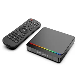 New X4 Pro set top box s905x4 Android 10 4G + 32GB network player Bluetooth