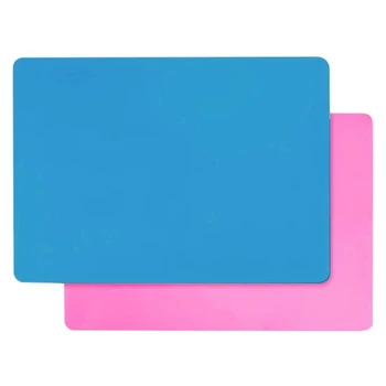 

DIY Crafts Jewelry Modeling Cushion with Large Silicone Cushion, Multifunctional Silicone Cushion, Blue and Rose Red