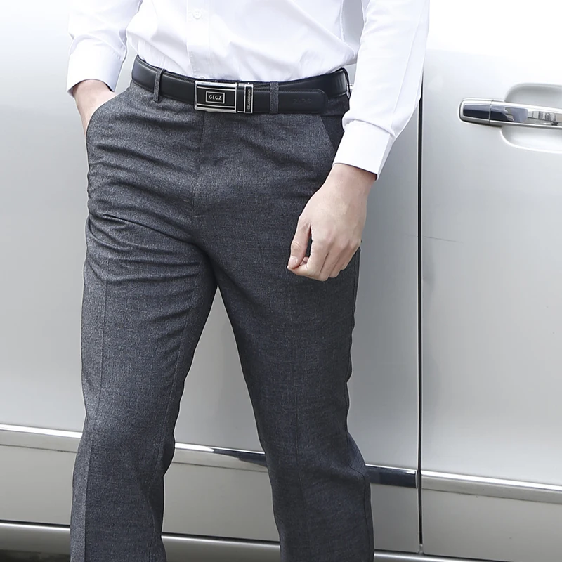 Sale Suit Pants Business-Trousers Formal Plus-Size Thin Casual Smart Male Thoshine Lightweight 4000688967125