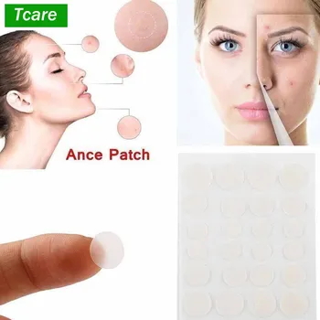 

24Pcs/Set Waterproof Acne Pimple Patch Hydrocolloid for Day & Night Use Acne Patch Set for Quick Acne Pimple Healing