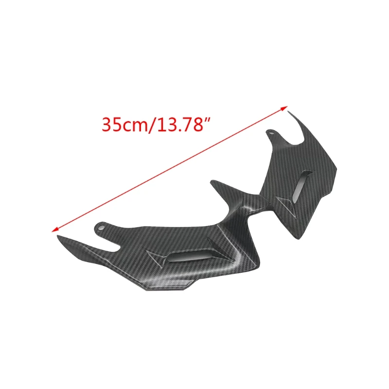 

Motorcycle Spoiler Exterior Parts Air-Deflector Side Aerodynamic Wing Winglet Compatible with Yamaha-R25 R3 2014-2021
