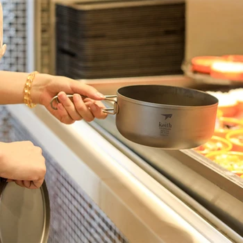 

Keith Japanese Microwave Bento Box Titanium Adult Lunch Box Leak-Proof Bento Lunch Box For Adult Lunch Food Container 1L