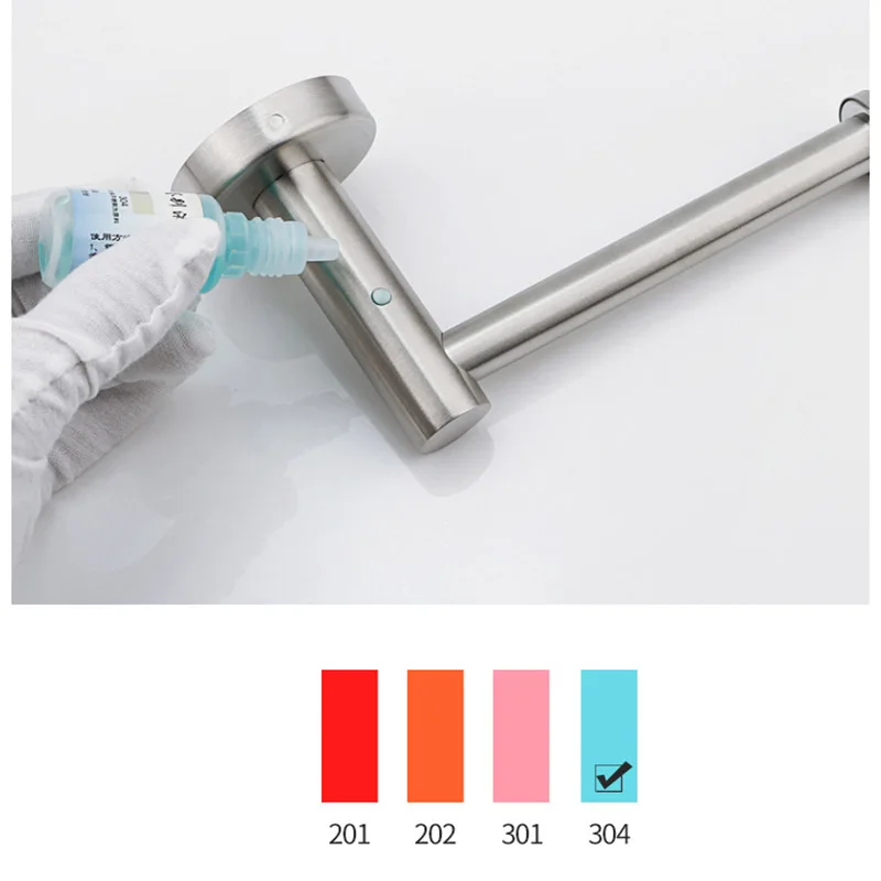 Kitchen Roll Paper Accessory Wall Mount Toilet Paper Holder Stainless Steel Bathroom tissue towel accessories rack holders