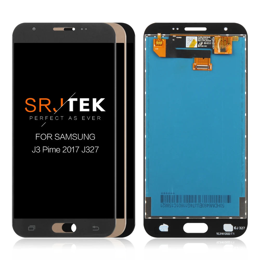 ЖК-дисплей 5 дюймов для SAMSUNG GALAXY J327 J3 Prime 2017 Emerge 2nd j327W J327V J327T J327P сменный сенсорный