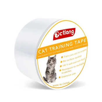 

4 inches Pet Sofa Anti-scratch Adhesive Tape Cat Protective Film Training Scotch Tape Home Sofa Floor Sticker Easy To Use