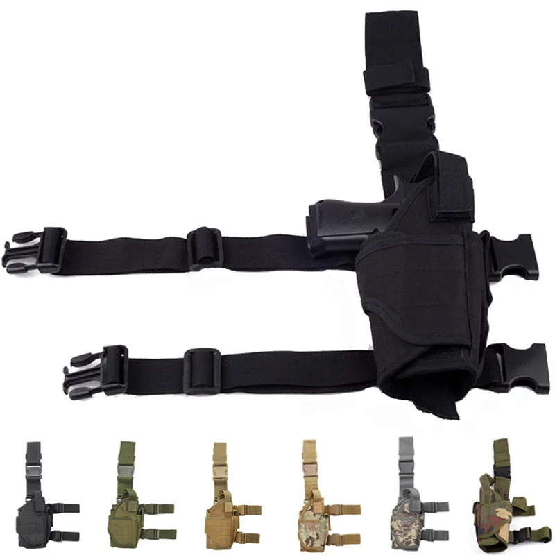 

Tactical Tornado Leg Holster Airsoft Pistol Gun Drop Nylon Holster Pouch Adjustable Magic Strap Thigh Holster For Universal Gun