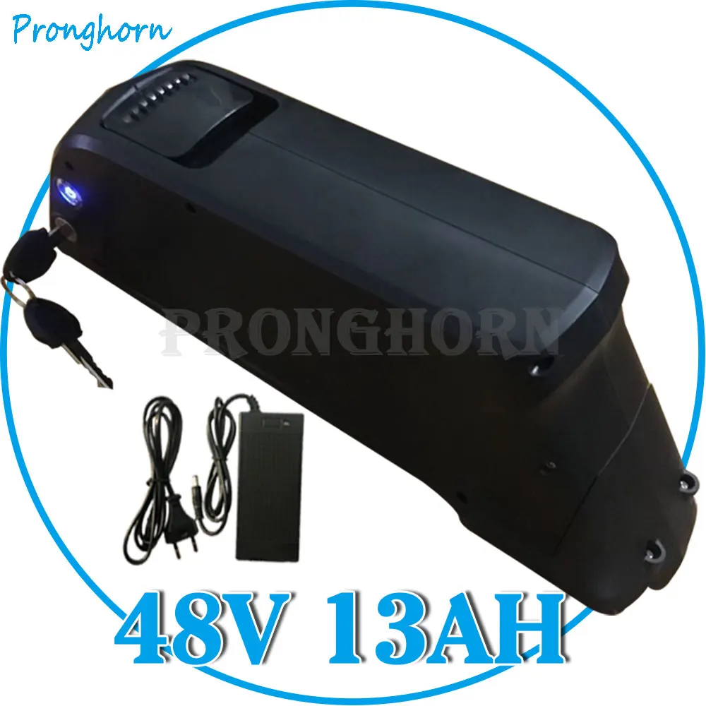 Акула с USB Ebike батарея 48 В 8Ah 9Ah 10Ah 11Ah 12Ah 13Ah литиевая батарея с 30A BMS для 750 Вт 1000 Вт Bafang/Tongsheng мотор