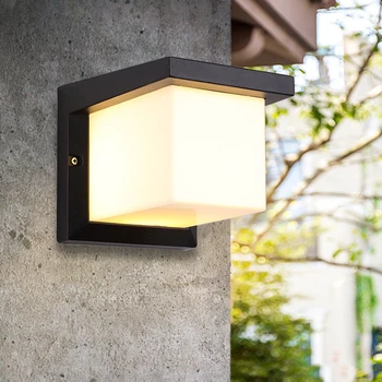 

zerouno Corridor light outdoor wall lamp IP65 waterproof bulbs for gardern porch night daily lighting 220v 12W led lamps