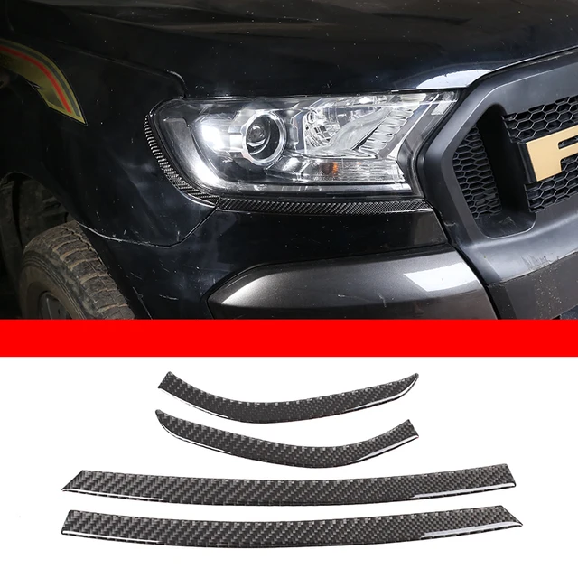 For Ford Ranger Wildtrak 2015-2021 Car Gear Panel Central Control Instrument Decorative Panel Interior Sticker Car Accessories Style 14