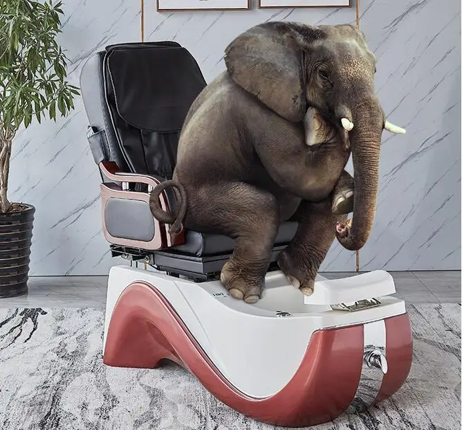 High-end electric foot massage chair Foot massage chair Nail manicure manicure Foot bath SPA sofa eyelash beauty