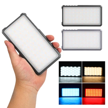 

VIJIM VL-3 RGB LED Videolight Vlog Photography Fill Light Bi-Color 3000k-6500k Adjustable DSLR Camera Light Filmmaking Lamp