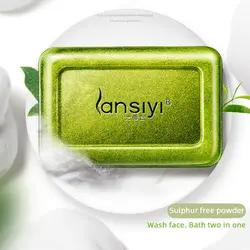 Натуральное моющее Мыло для лица антиклещевое мыло Очищение тела мыло принадлежности для душа 110 г
