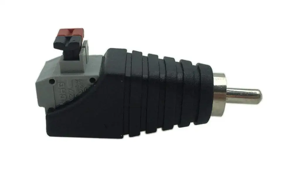 Динамик Phono RCA папа 2 Винтовые клеммные полосы аудио видео пружинный пресс тип Balum