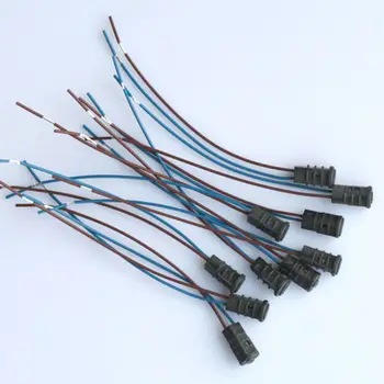 

10pcs High Quality 20cm Socket Holder Connector G4 Ceramic Head LED Halogen Light Lamp Bulb Base