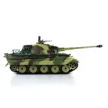 Henglong 1/16 масштаб 6,0 пластик немецкий Король тигр РТР р/у Танк 3888A 360 револьвер