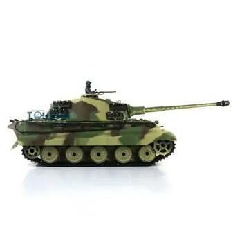 

Henglong 1/16 6.0 Plastic King Tiger RC Tank 3888A 360 Turret Steel Gearbox TH12709