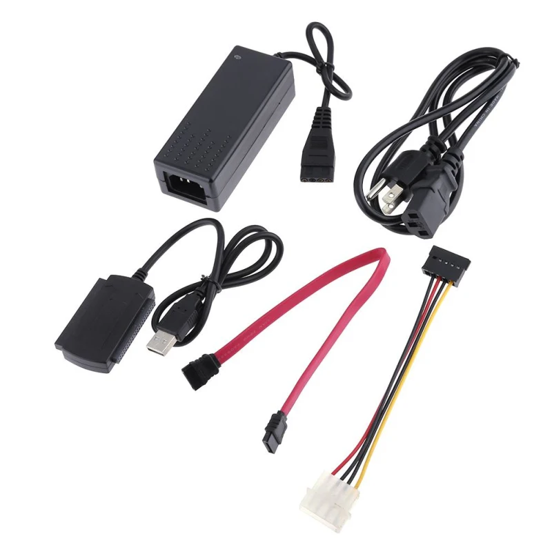 SATA PATA IDE To USB 2.0 Adapter Converter Cable 480 MB/s High Speed Transfer Hard Drive Kit For 2.5 / 3.5 Inch | Компьютеры и офис