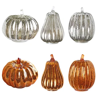 

Halloween LED Pumpkin Light Simple Glass Festival Decorative Night Lights Festival Party Decoration Happy Halloween