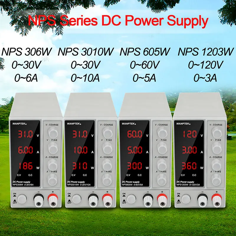 

Adjustable DC Power Supply NPSW 110/220V LED Digital Switching Voltage Regulator Stabilizers Laptop Repair Rework