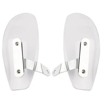 

Clear Motorcycle Hand Guard Wind Deflector Protector Shield for Cruiser