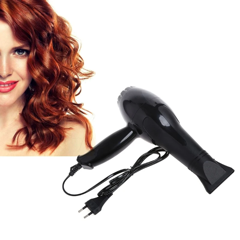 

Professional Hair Blow Dryer 1800W Heat Blower Dryer Hot Cold Wind Salon EU Plug T4MB