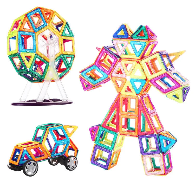 

Magnetic Building Blocks Flexible Pulling Magnetic Building Block Magnetic Sheet jian gou pian CHILDREN'S Toy Educational Toy Ch