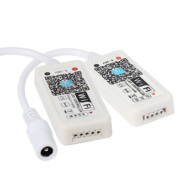 DC5-24V Dual Channels RGB WiFi LED Controller For Flexible LED