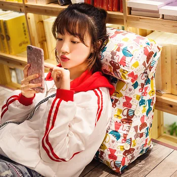 

Back Cushion Bed Printed Pillow Headrest Big Lovely Bedroom Soft Pillow Nap Cushion Sleeping Pillow Home Decoration Car Pillow