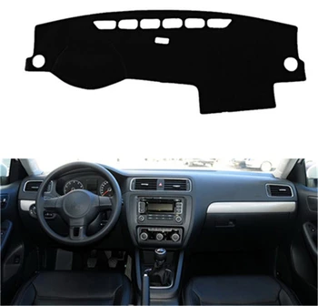 

Sinjayer Car Dashboard Cover Dashmat Pad Inner Auto Carpet Sun Shade Dash Board Cover Fit For Volkswagen VW Sagitar 2012 13-2017