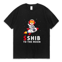 

Shiba Inu Coin Token Shib Army HODL Crypto T Shirt SHIB Millionaire Loading Clothes O Neck Tee Shirt Men Cotton Cozy T-shirt Top