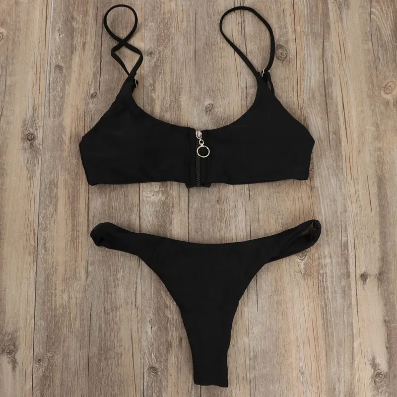 Two-Piece Suits Womens 2019 New Swimsuit Sexy Swimwear Swimming Suit Quick-dry Bathing Push Up Low Waist Pad Beachwear |