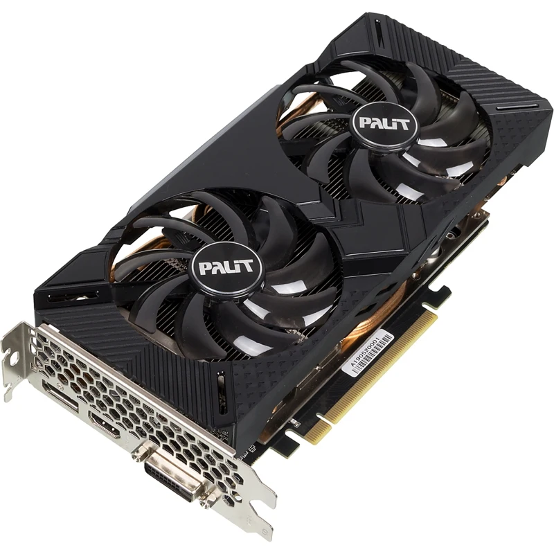 Видеокарта PALIT nVidia GeForce GTX 1660, PA-GTX1660 DUAL OC 6G