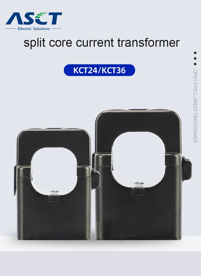 KCT-16 스플릿 코어 변류기 AC 전류 센서 창 크기 ASCT의 CT 클램프 16mm