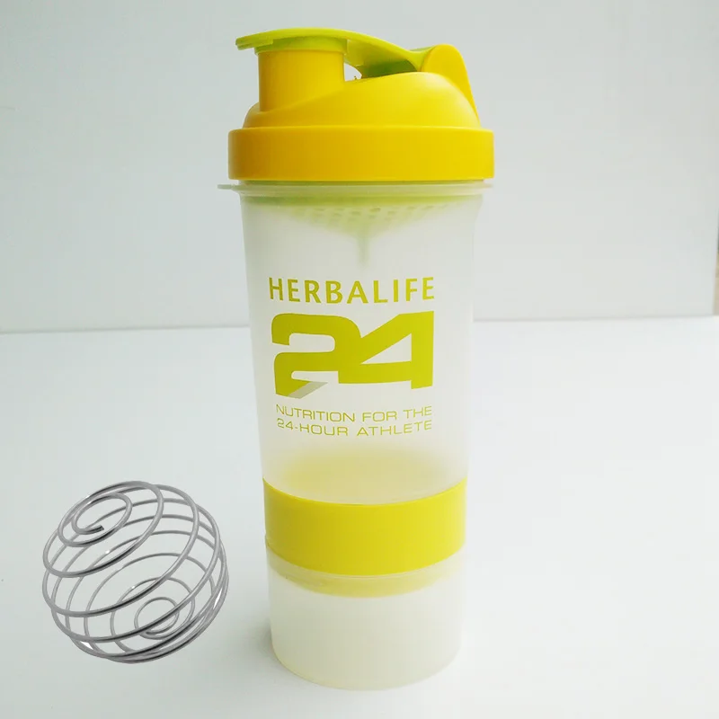 500 мл Herbalife питание Спорт Фитнес смешивание Сывороточного Белка протеина порошок шейкер бутылка Спорт для спортзала мощный герметичный - Цвет: 500ml 11