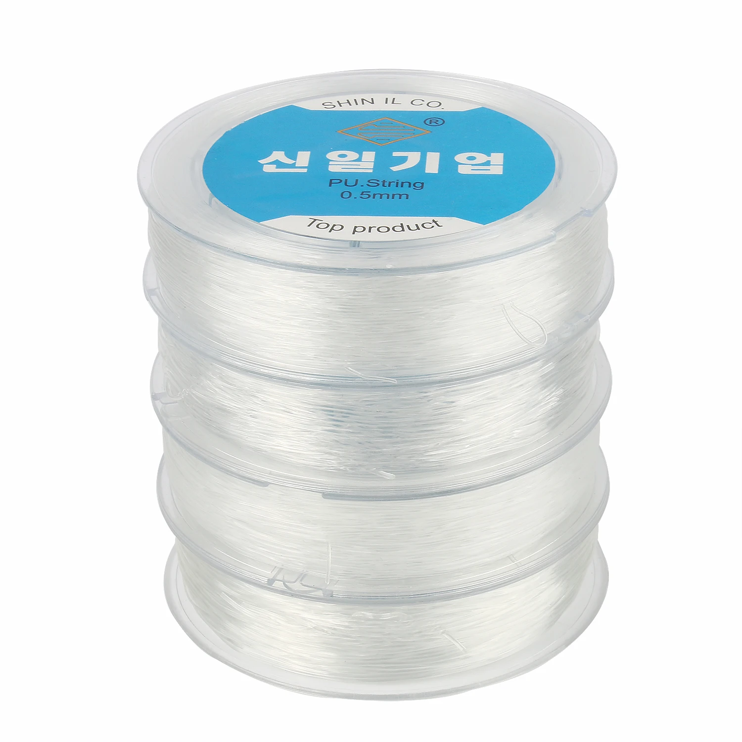 0.5-1.0mm Transparent Stretch Elastic Crystal Line Beading Rope